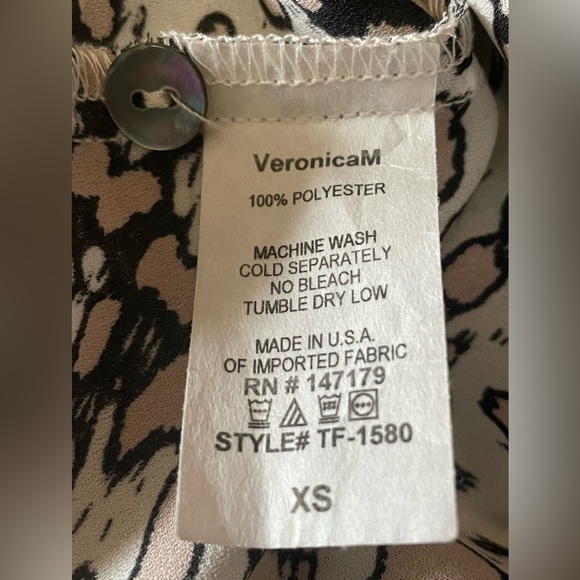 Veronica M animal print blouse - Picture 4 of 5